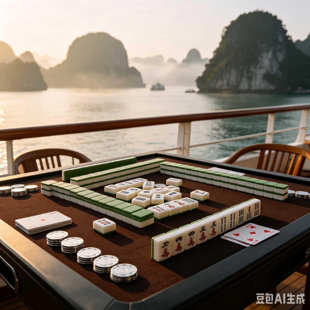 water resistant print mahjong tiles
