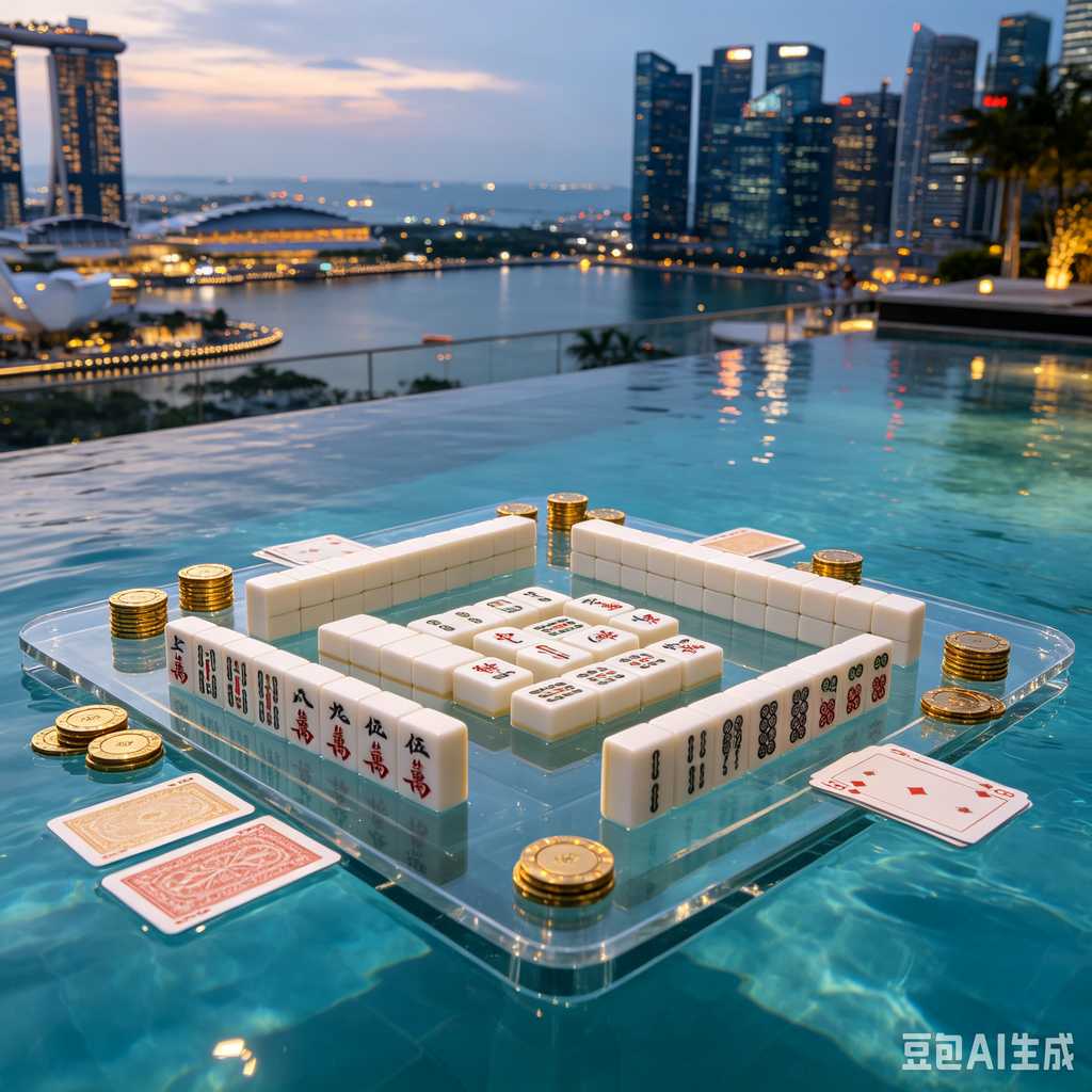 green transparent mahjong tiles