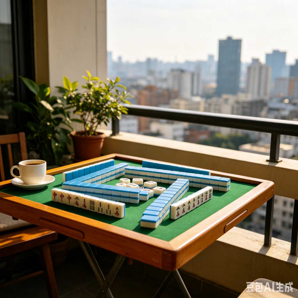 displayable mahjong set