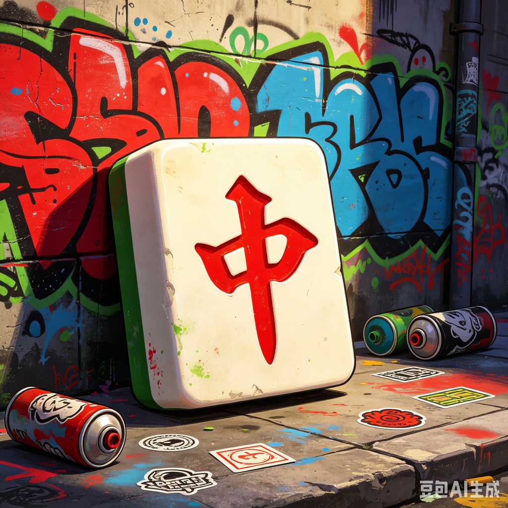 custom art mahjong set